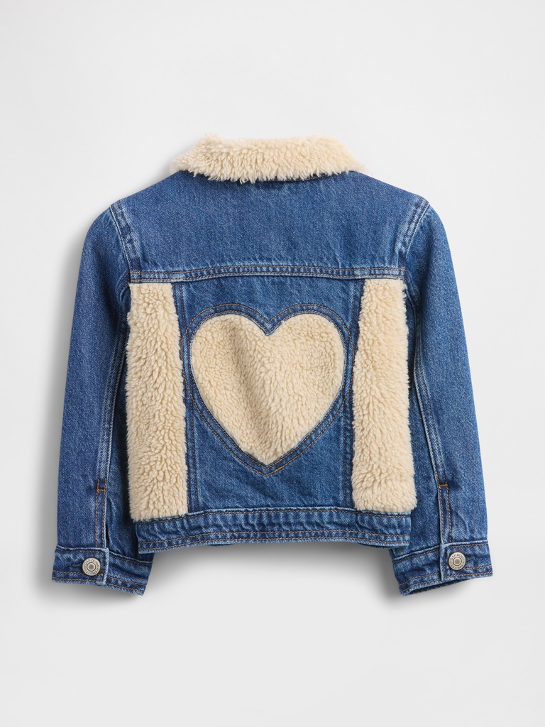 Baby & Toddler Sherpa Icon Denim Jacket