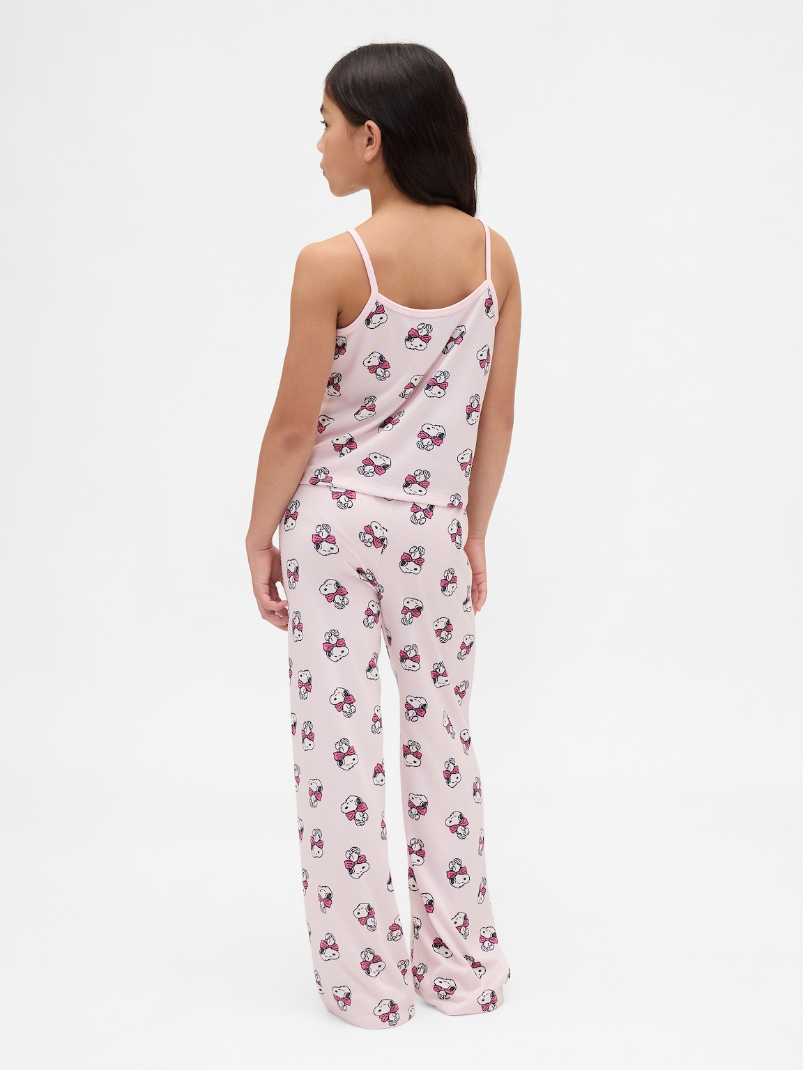 Kids Snoopy Recycled Tank PJ Set