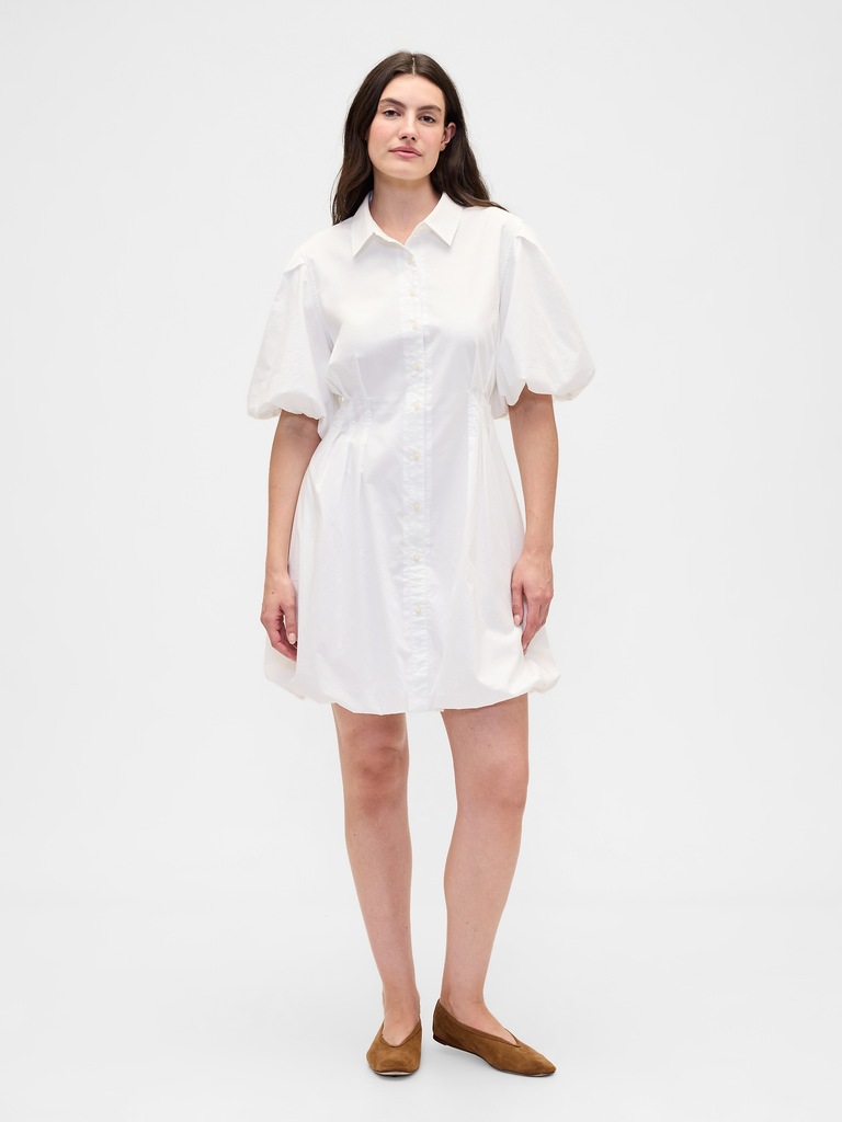 Mini Bubble Shirtdress