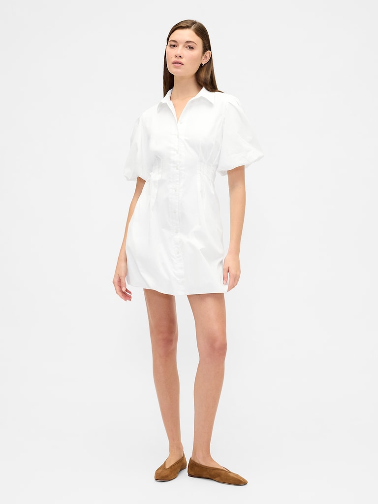 Mini Bubble Shirtdress