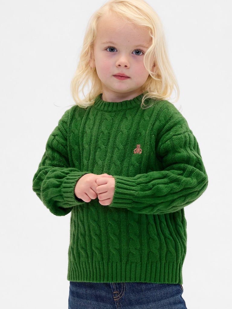 Baby & Toddler CashSoft Cable-Knit Sweater