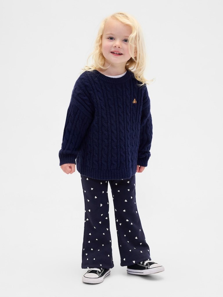 Baby & Toddler Cozy-Lined Flare Leggings