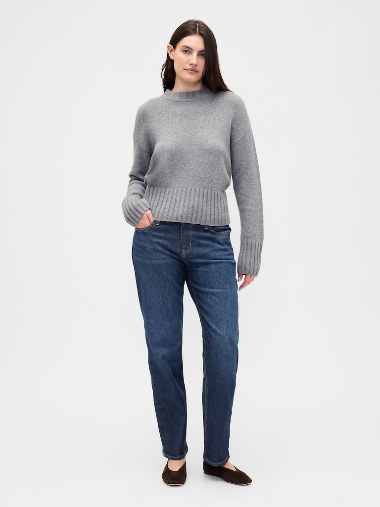 Low Rise '90s Straight Jeans