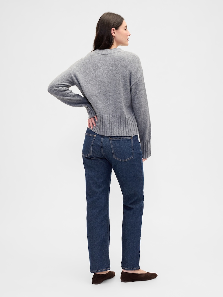 Low Rise '90s Straight Jeans