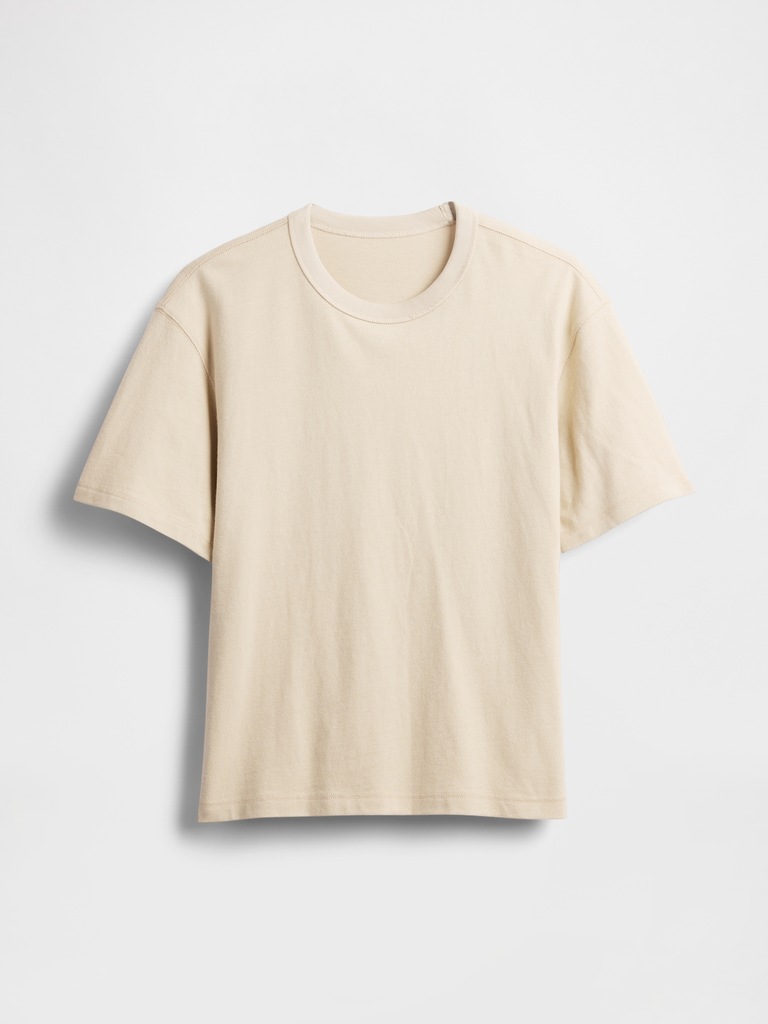 Adult Heavyweight Crop T-Shirt