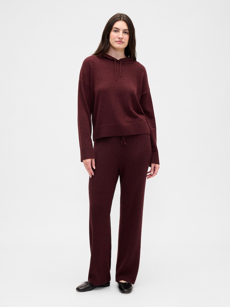 CashSoft Relaxed Ribbed Sweater Pants