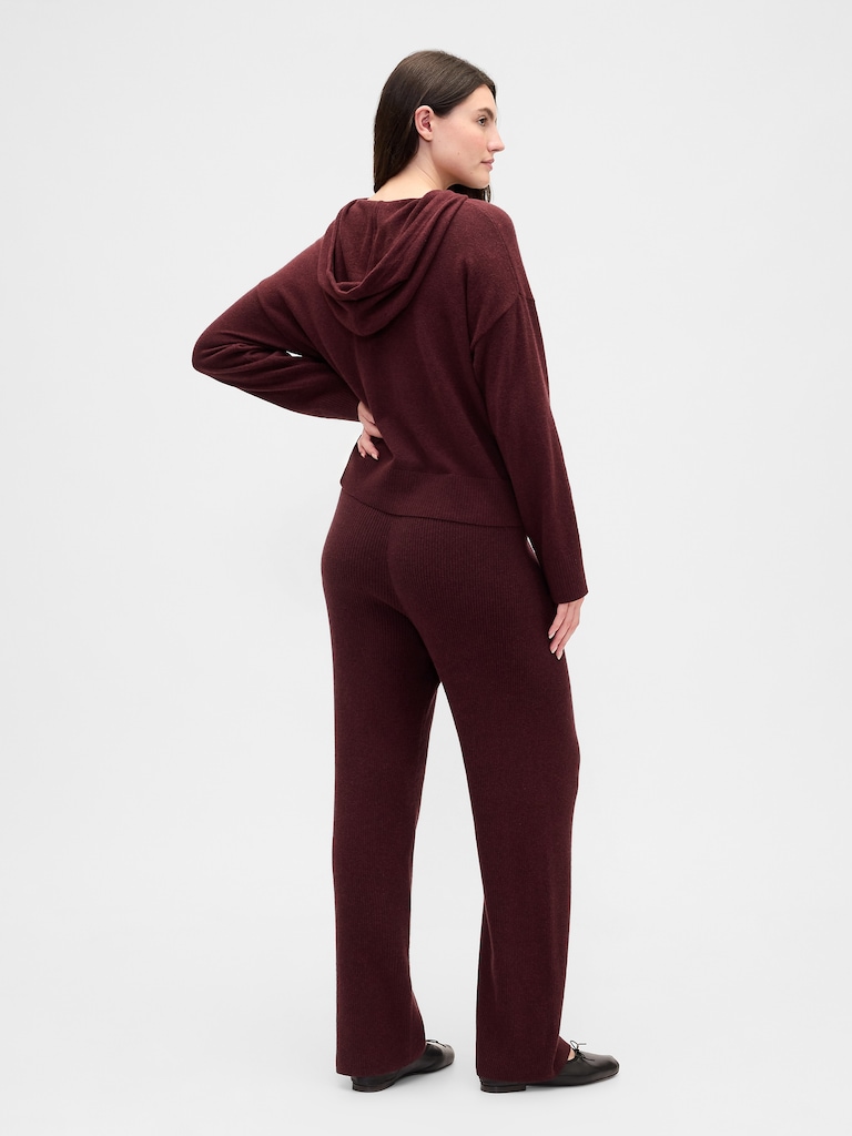 CashSoft Relaxed Ribbed Sweater Pants