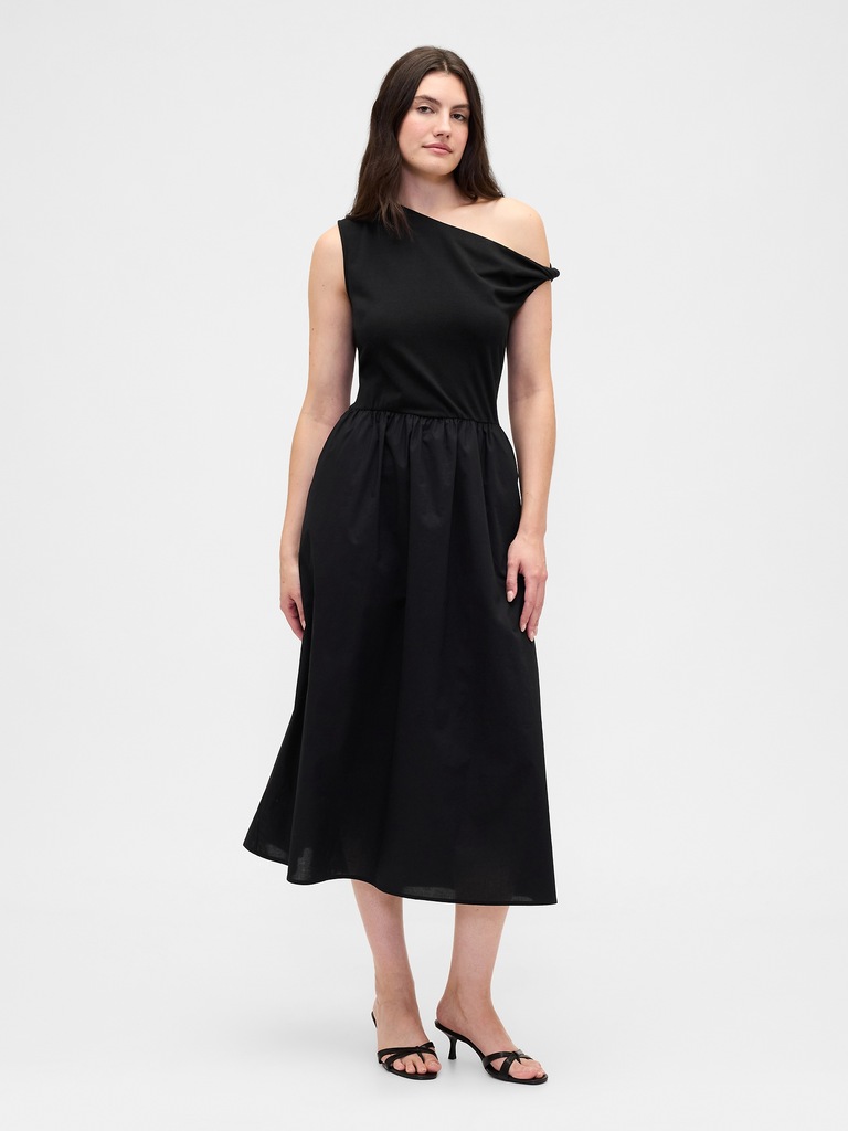 One-Shoulder Maxi Dress