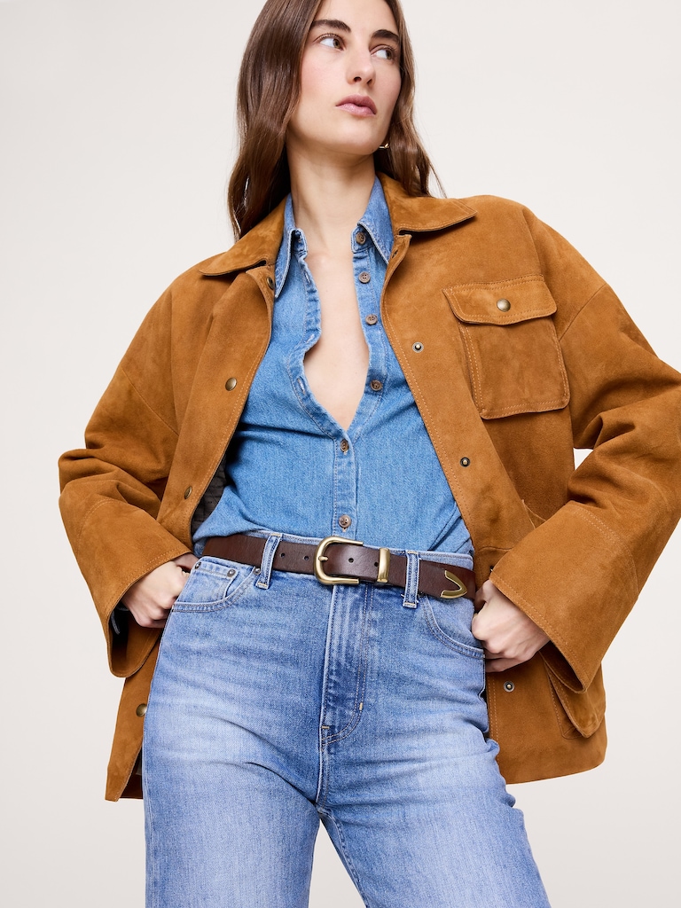 Western Leather Belt