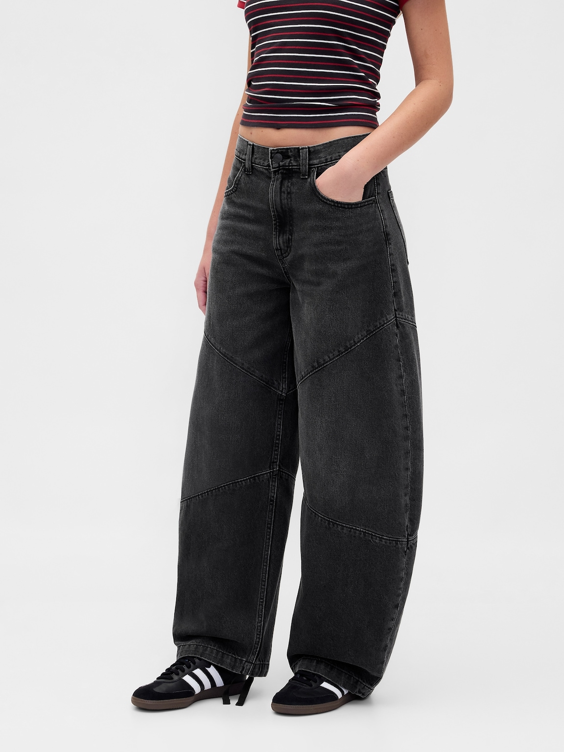 Stranger Things High Rise Seamed Horseshoe Jeans