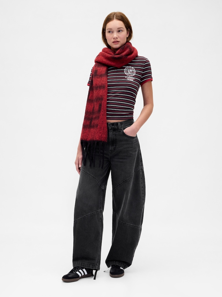 Stranger Things High Rise Seamed Horseshoe Jeans