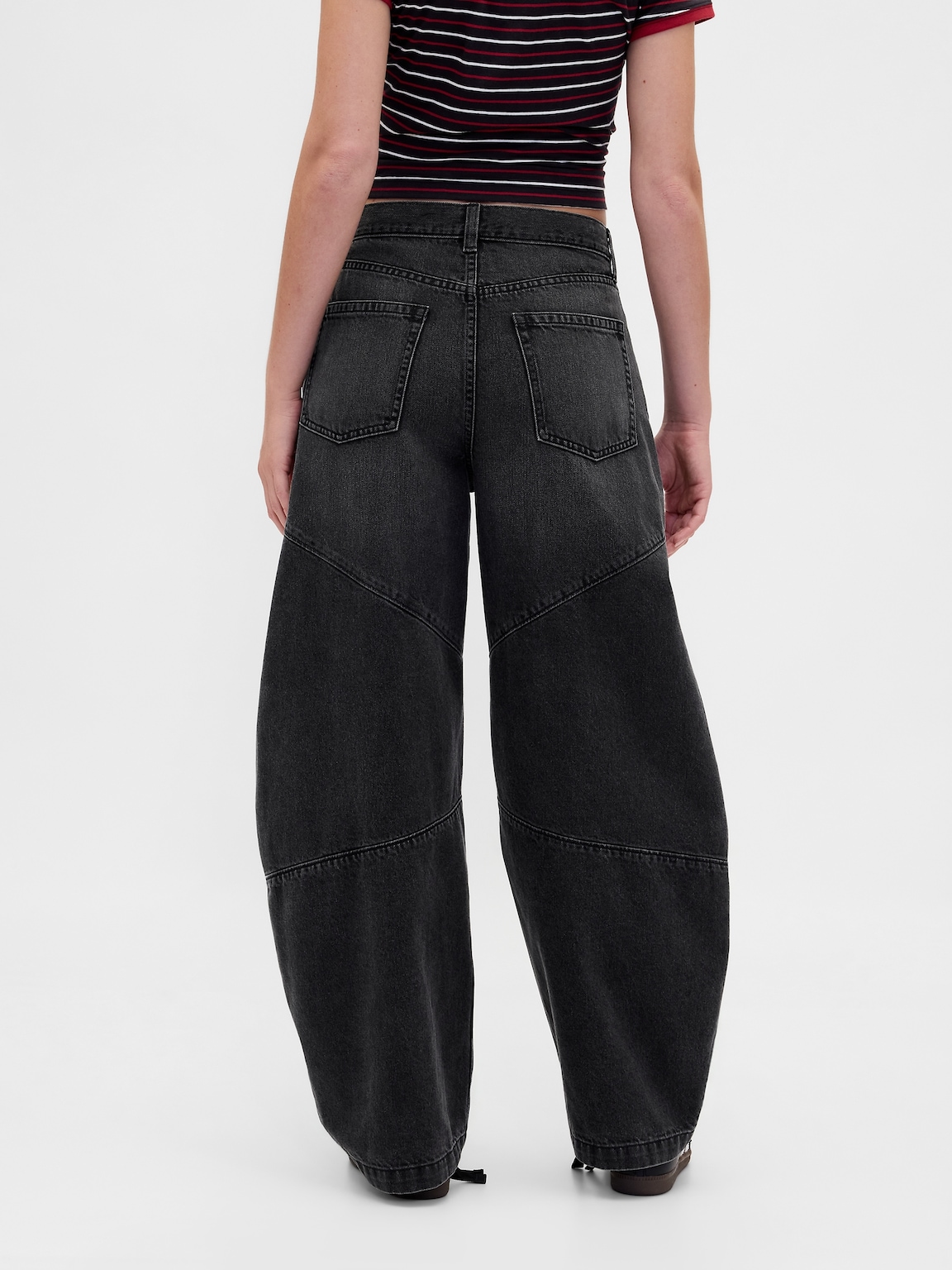 Stranger Things High Rise Seamed Horseshoe Jeans