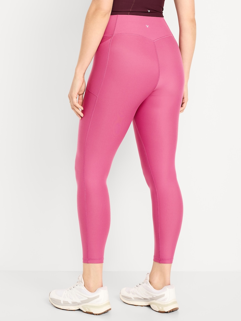 Extra-High Waisted PowerSoft Boundless 7/8 Pocket Leggings – No Front Seam