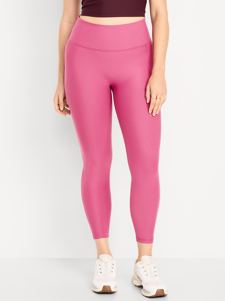 Extra-High Waisted PowerSoft Boundless 7/8 Pocket Leggings – No Front Seam