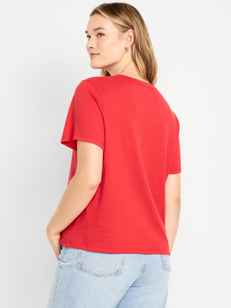 EveryWear Crew-Neck Graphic T-Shirt