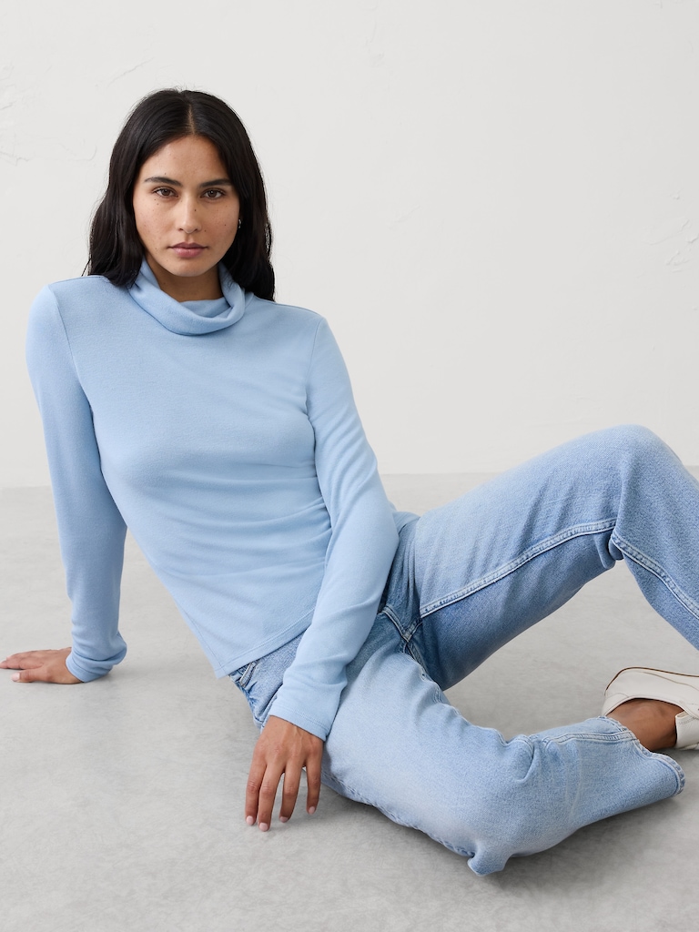 Soft Luxe Turtleneck Top