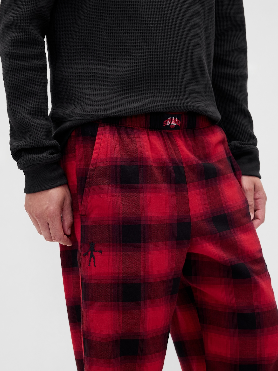 Stranger Things Reversible Flannel PJ Pants