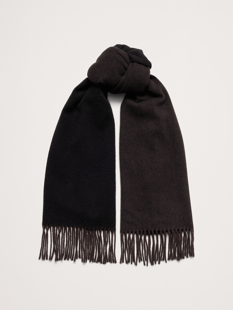 Italian Wool-Cashmere Scarf
