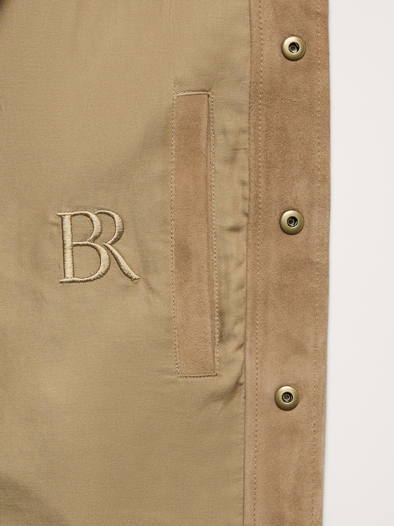 Suede Trucker Jacket