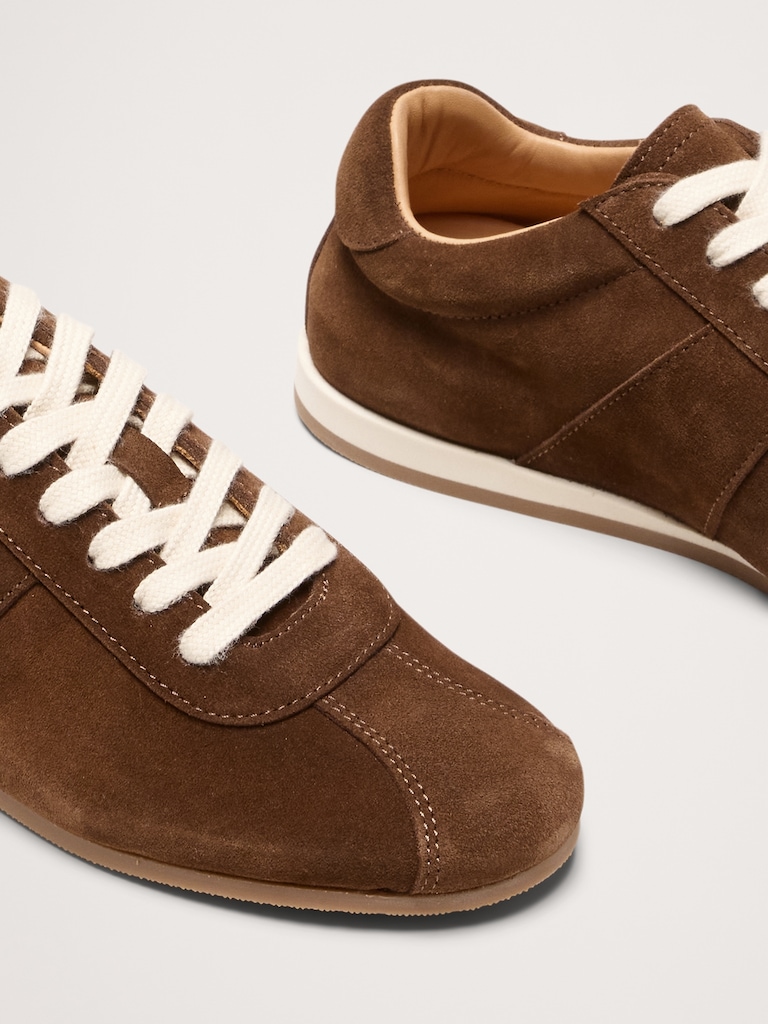 Italian Suede Sneaker