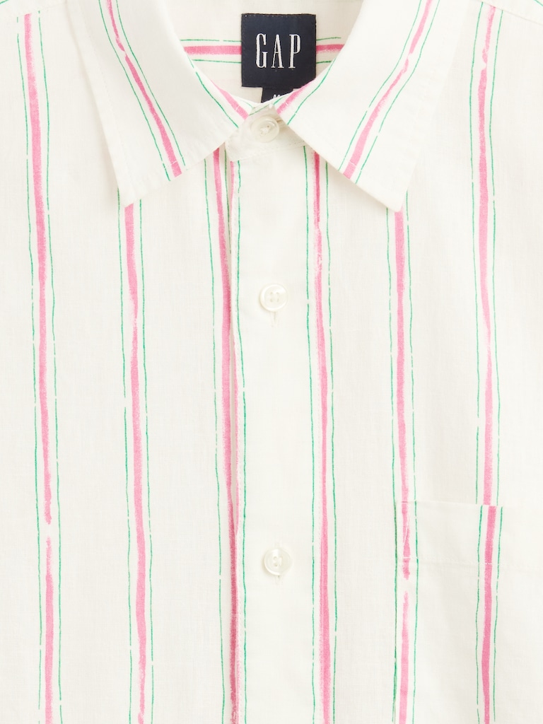Linen-Cotton Shirt