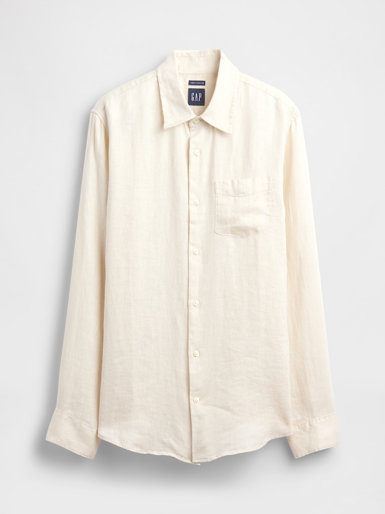 100% Linen Classic Shirt