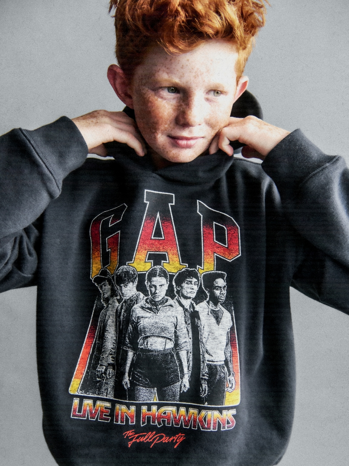 Stranger Things Kids VintageSoft Graphic Hoodie