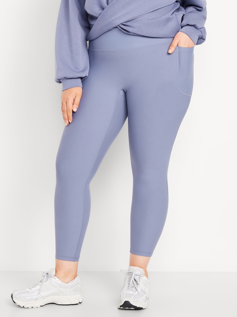 Extra-High Waisted PowerSoft Boundless 7/8 Pocket Leggings – No Front Seam
