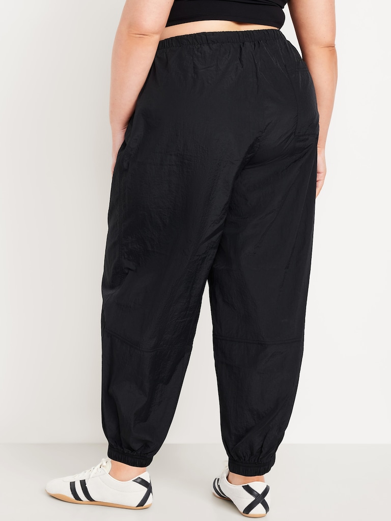 Pull-On Bubble Windbreaker Pants