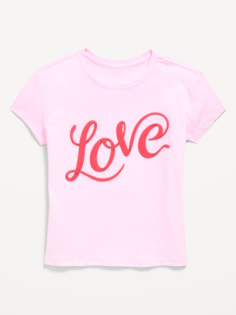 Short-Sleeve Graphic T-Shirt for Girls