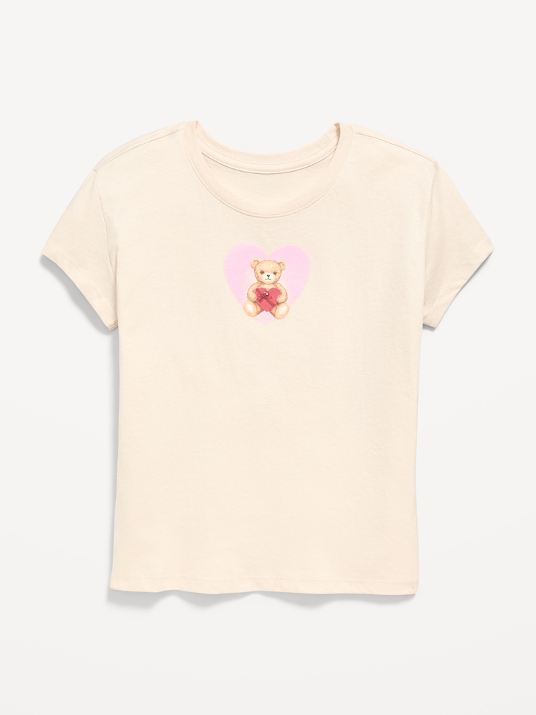 Short-Sleeve Graphic T-Shirt for Girls