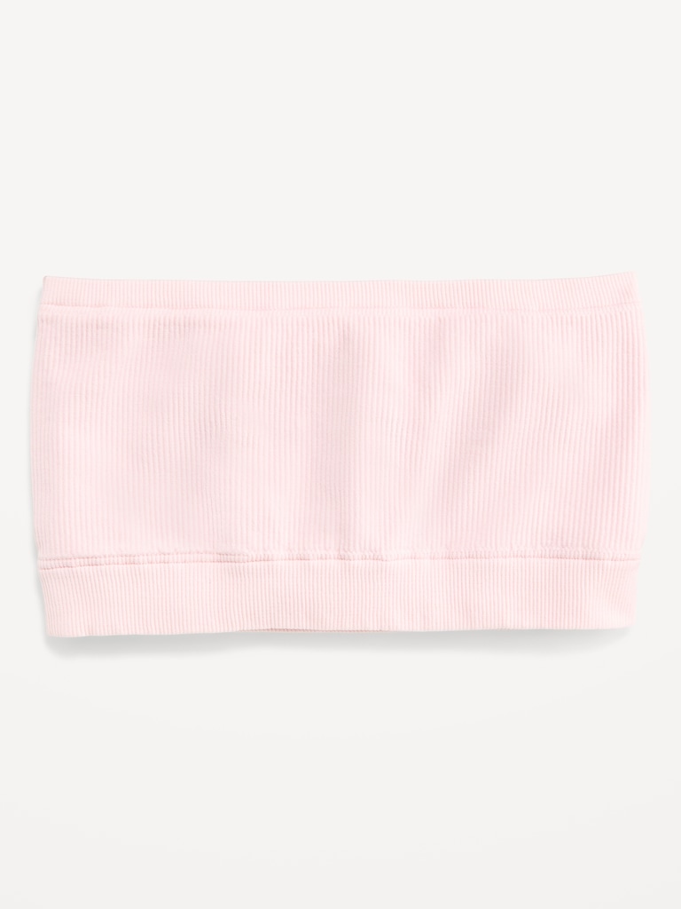 Seamless Ribbed Longline Bandeau