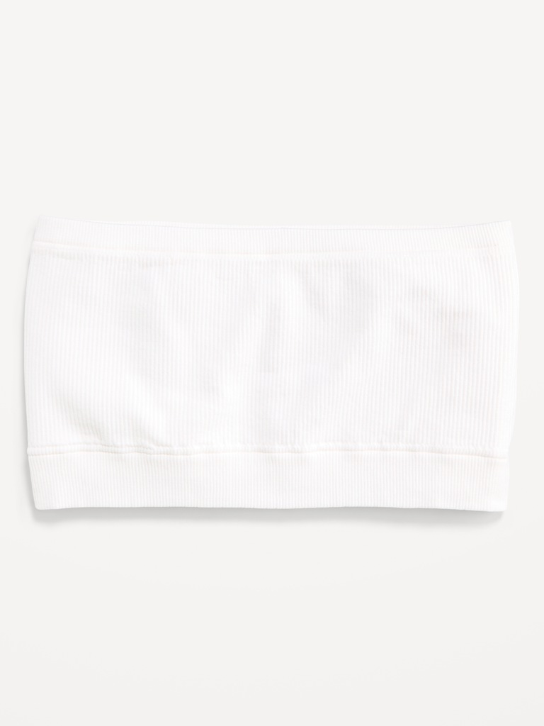 Seamless Ribbed Longline Bandeau