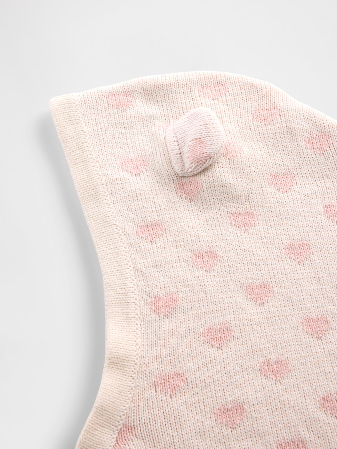 Toddler Knit Bear Hood