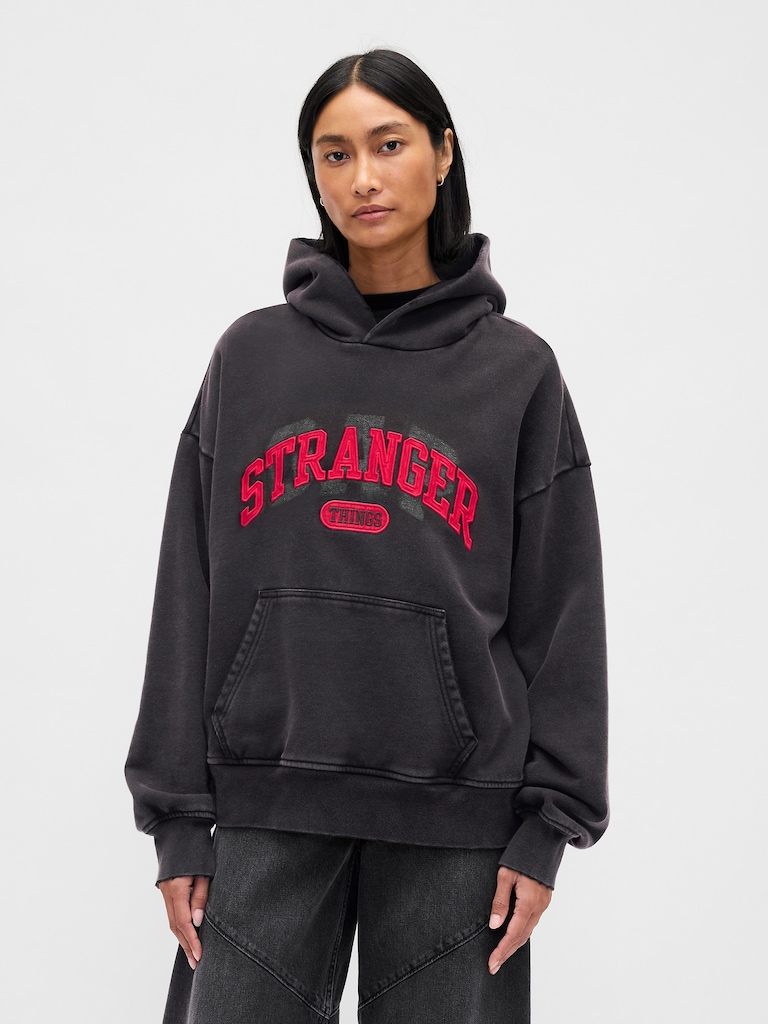Stranger Things Adult Heavyweight Hoodie