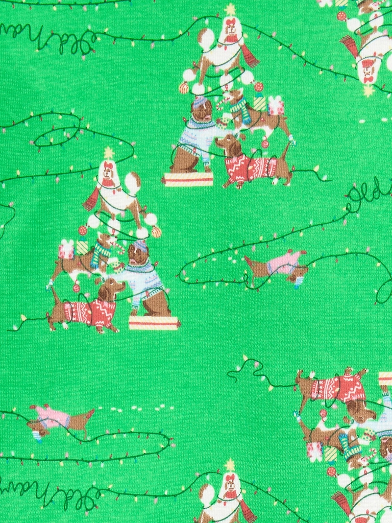 Printed Snug-Fit Pajama Set for Toddler & Baby