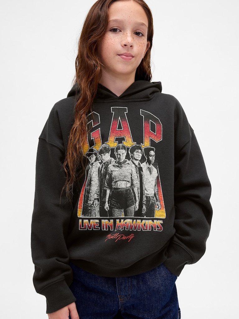 Stranger Things Kids VintageSoft Graphic Hoodie