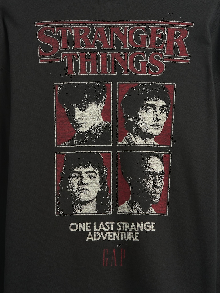 Stranger Things Kids Graphic T-Shirt
