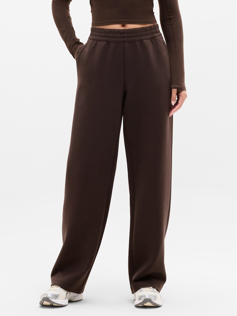 Form Knit Mid Rise Straight Pant