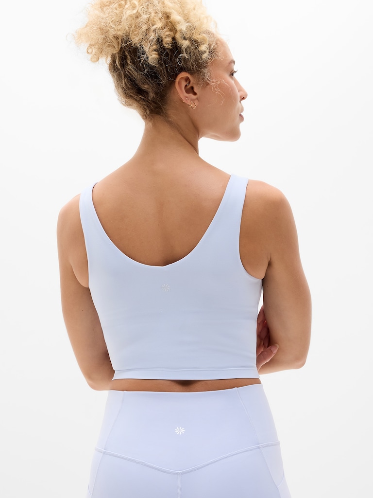 Transcend V-Neck Crop Sports Bra D-DD