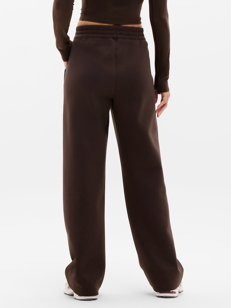 Form Knit Mid Rise Straight Pant