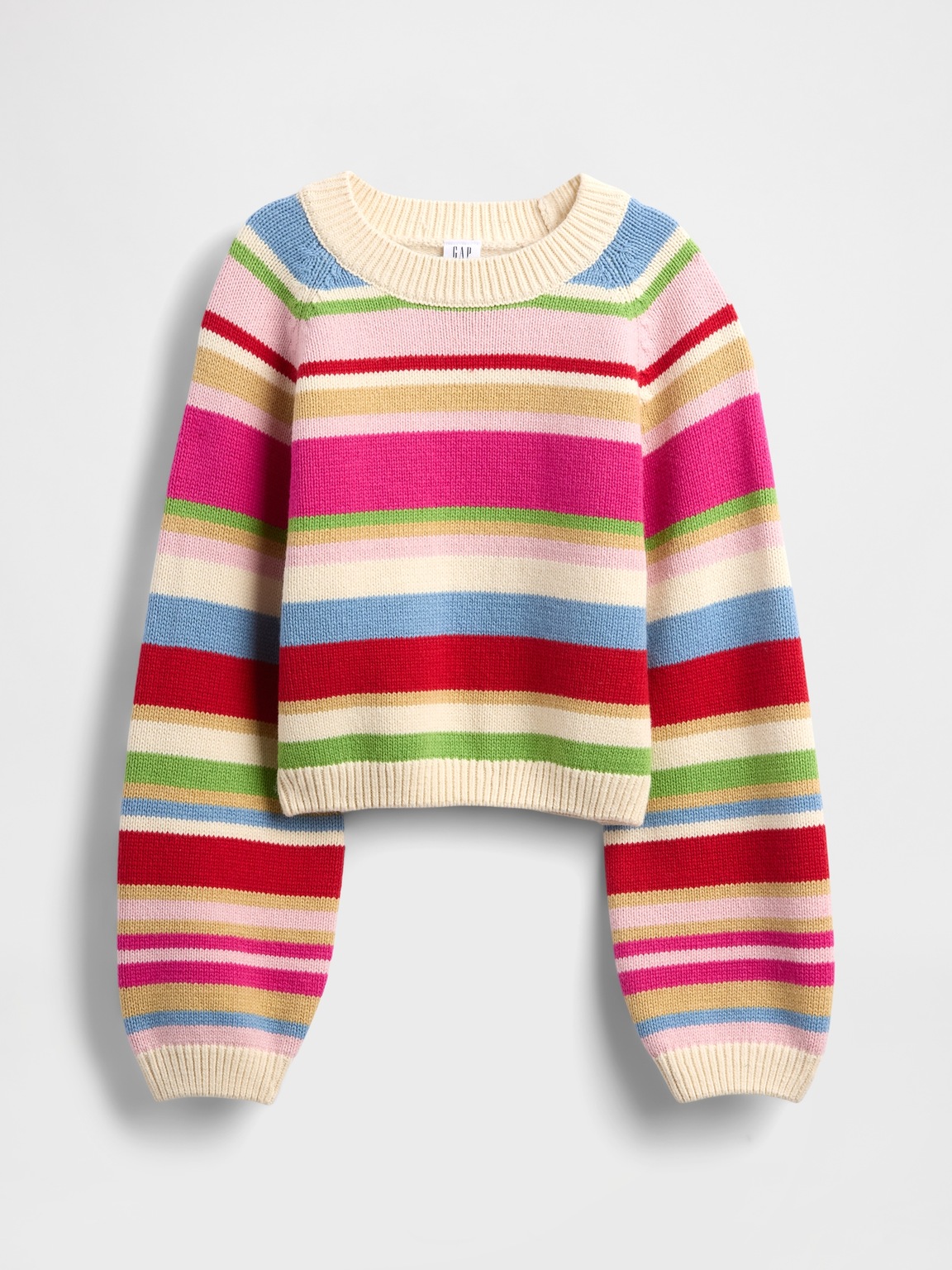 Kids Relaxed Crewneck Sweater