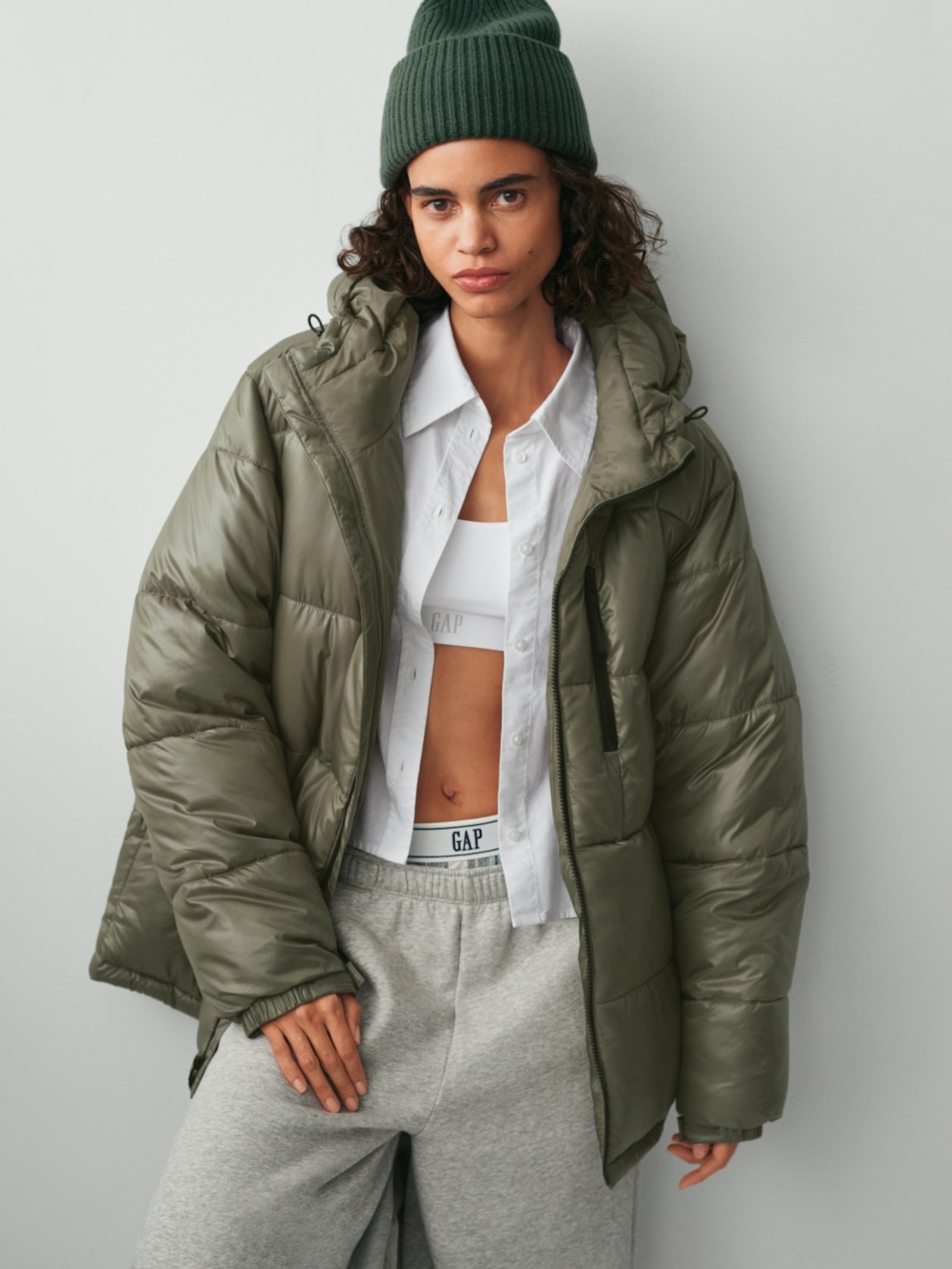 Recycled Heavyweight Puffer Jacket