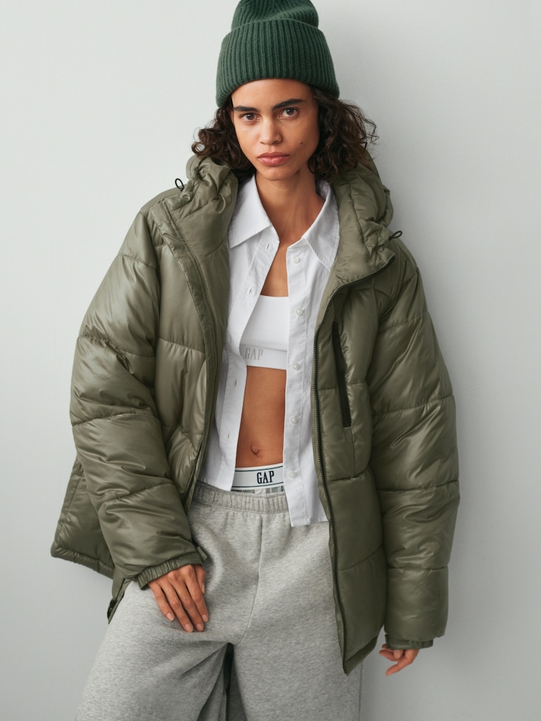 Recycled Heavyweight Puffer Jacket