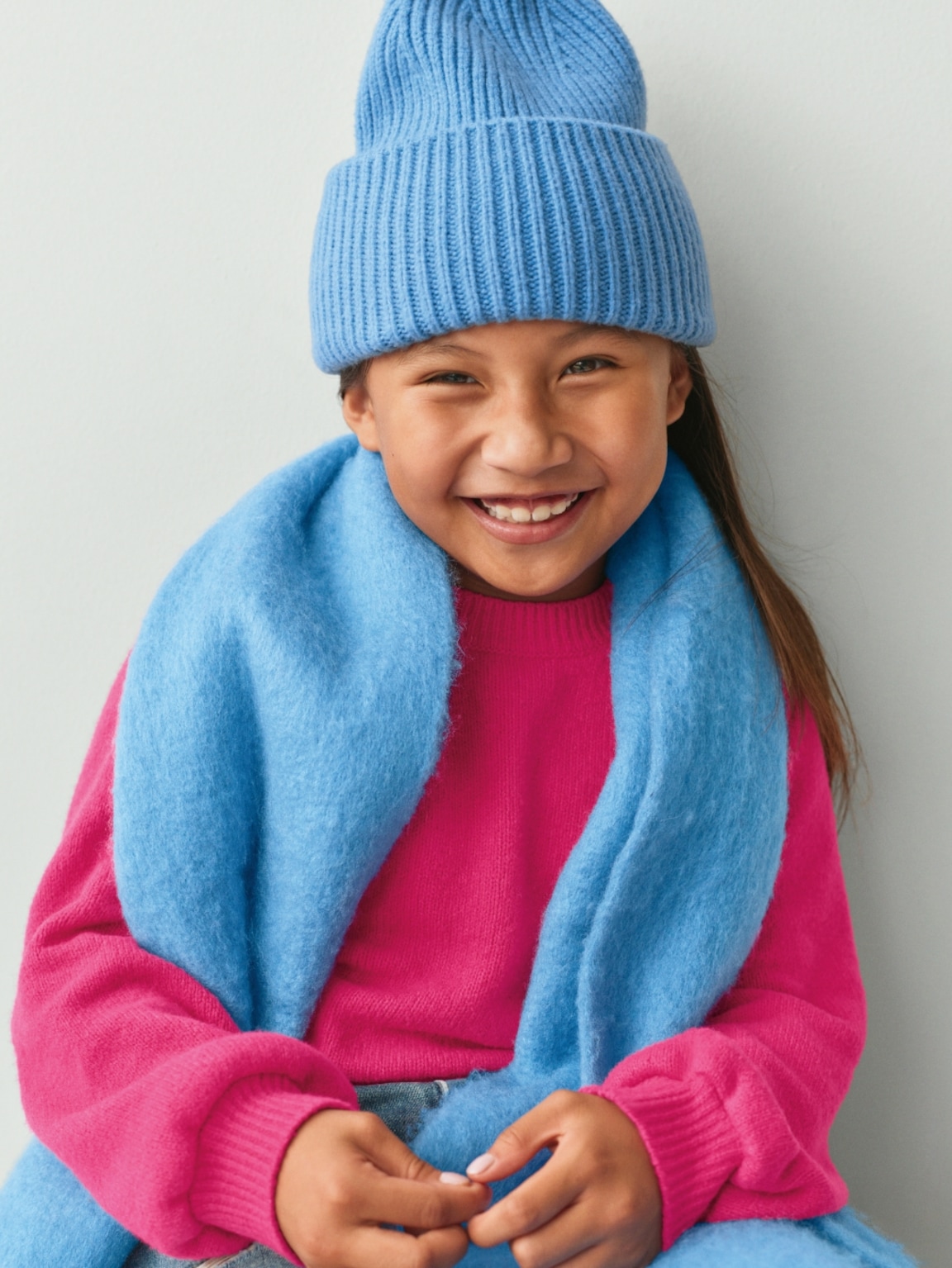 Kids CashSoft Crewneck Sweater