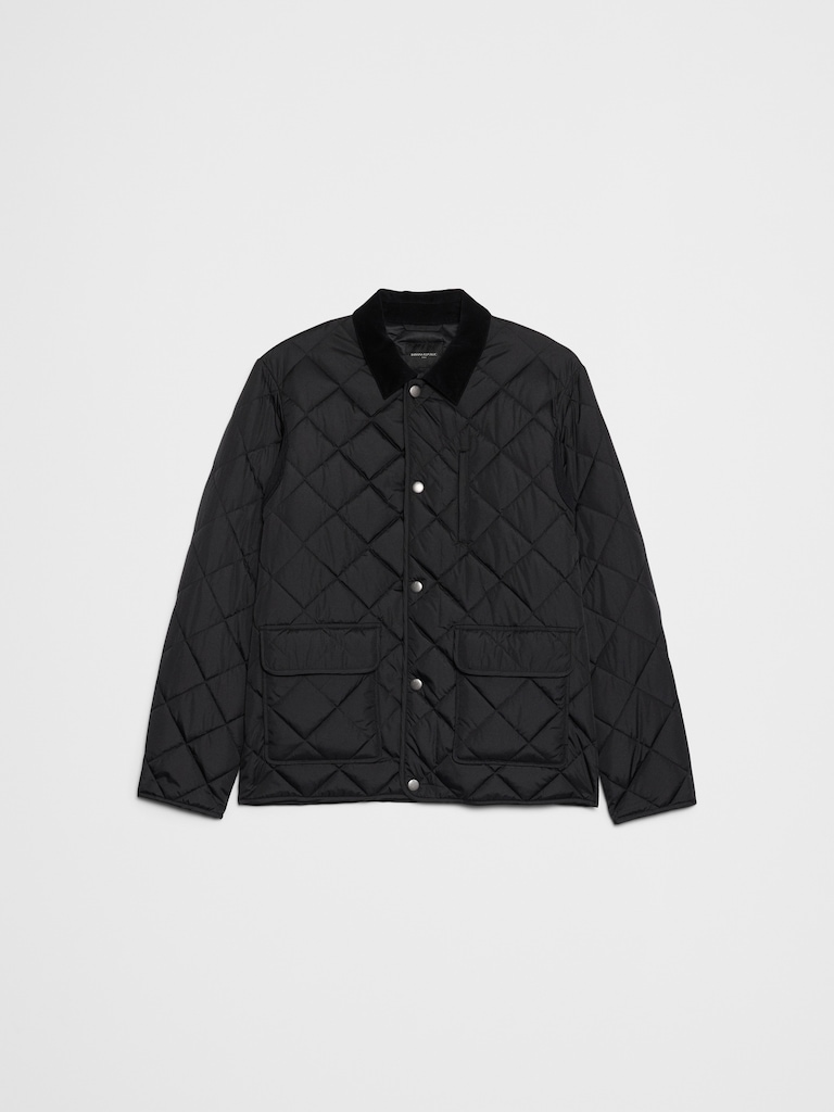 Diamond Quilted Jacket