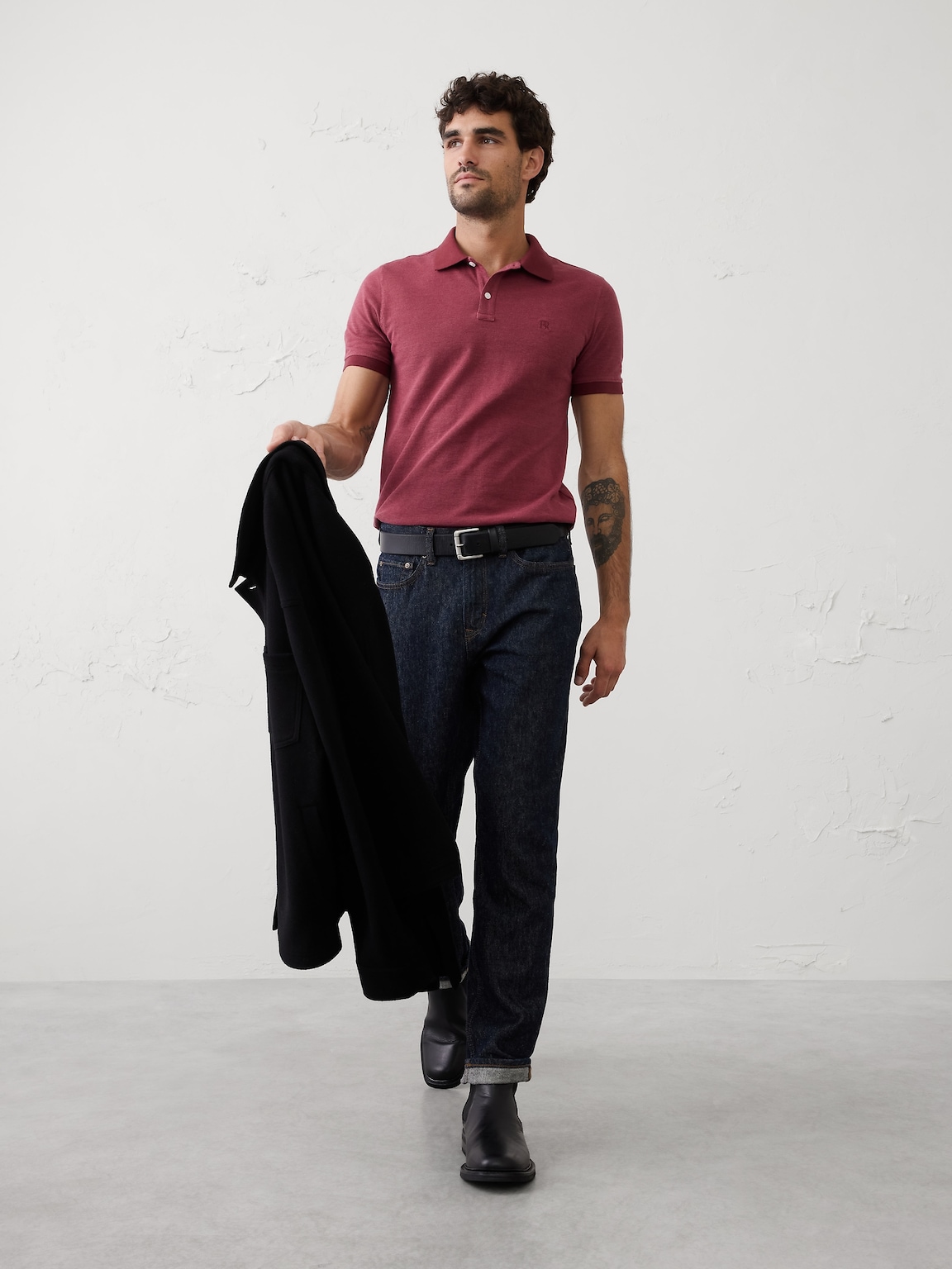 Slim-Fit Pique Polo