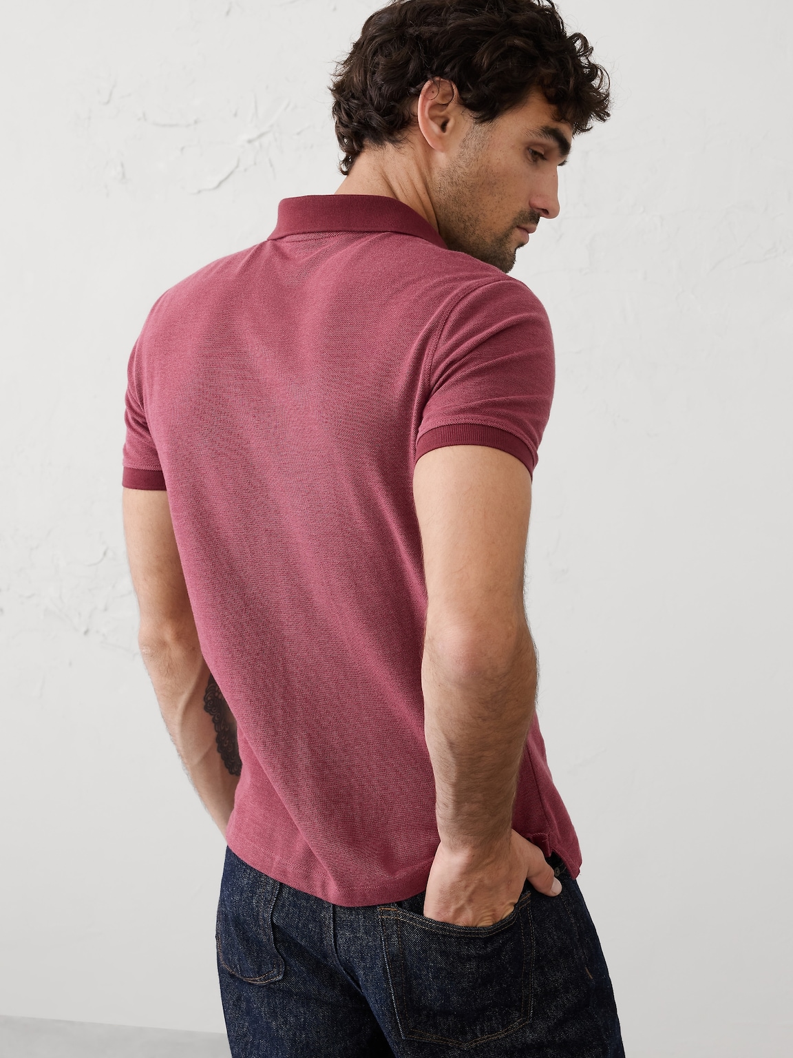Slim-Fit Pique Polo