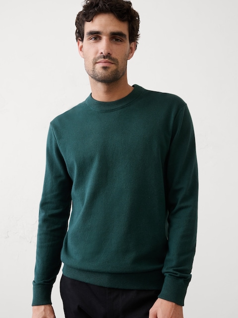 slim fit dress slacks Buy Dark Green Waffle Knit Quarter-Zip Sweater for Short Men main image 0