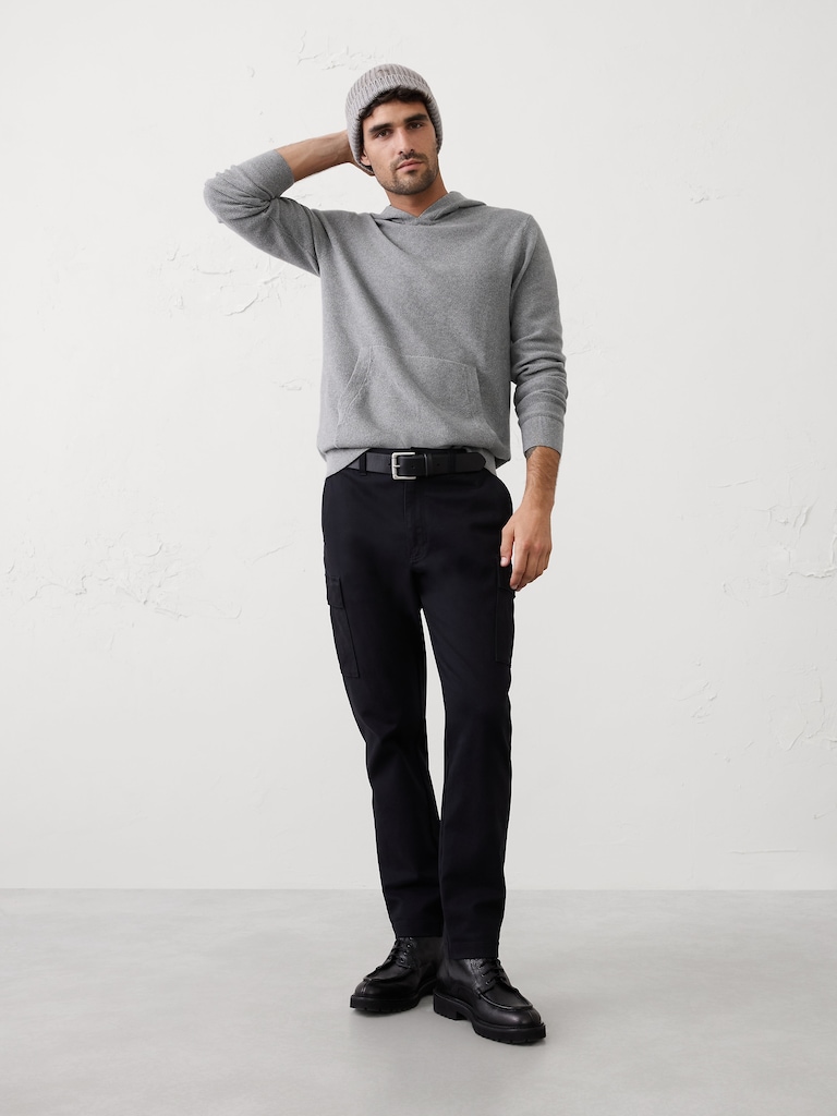 Textured Sweater Hoodie